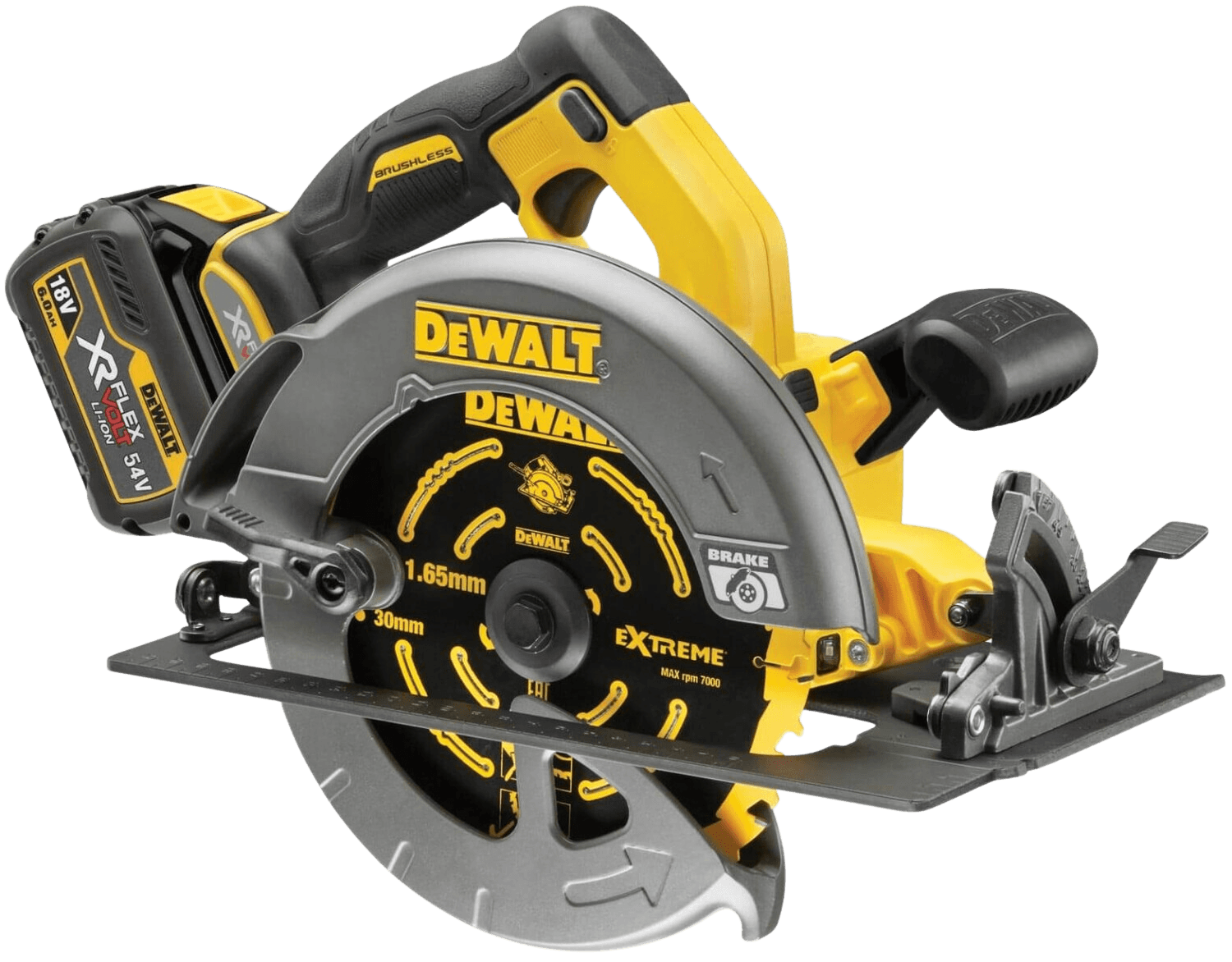 Akku-Handkreissäge DCS575NT 54 V